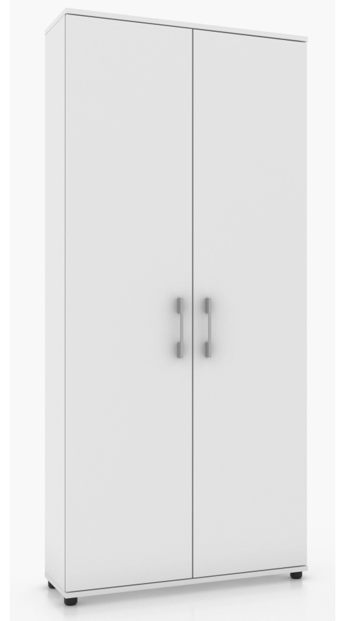 Szafa biurowa regał G 80 2d biała 80 cm, 5 półek